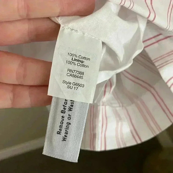 Madewell Rose Stripe Cold-Shoulder Dress - Picture 6 of 14